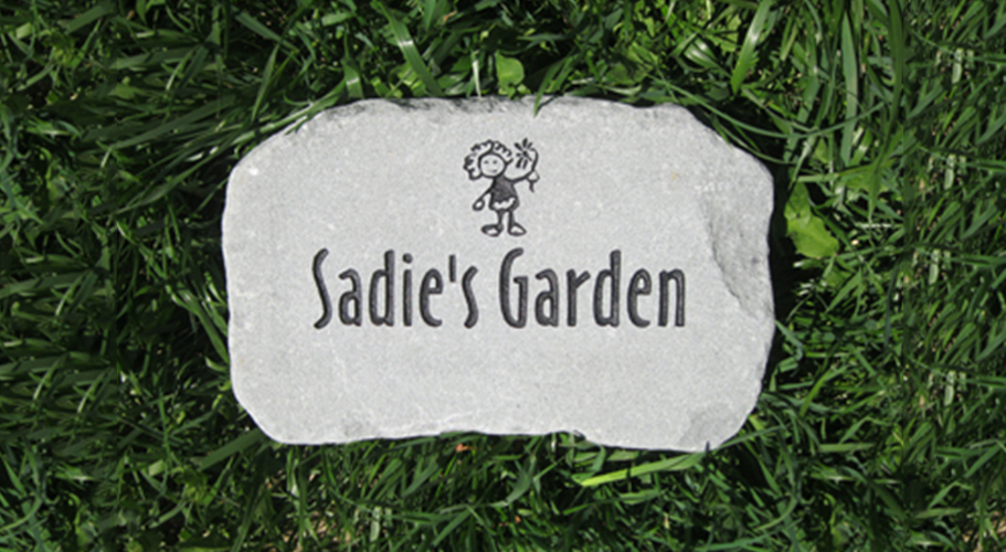 Personalized Garden Stones | Custom Engraved Garden Stone by Adirondack ...