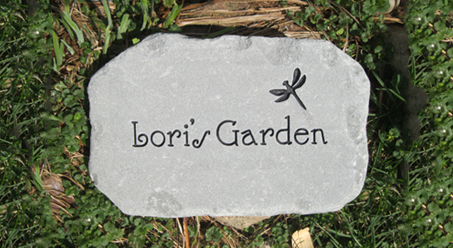 Personalized Garden Stones | Custom Engraved Garden Stone by Adirondack ...