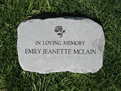 Smedium Engraved Stone