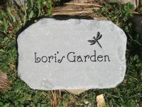 Engraved Garden Stone Personalized Small Stone